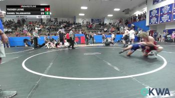 132 lbs Rr Rnd 3 - Tucker Layne, Lions Wrestling Academy vs Daniel Talamantes, Bristow Elementary Wrestling Club