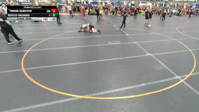 98 lbs Cons. Semi - Reese Babcock, Unattached vs Rocco Valvano, Unattached