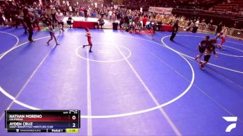 59 lbs Cons. Semi - Nathan Moreno, California vs Ayden Cruz, Vasky BrosPitman Wrestling Club