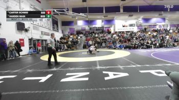 Boys 192 lbs 3rd Place Match - Vanden Main, Modoc Boys vs Carter Schmid, Durham Boys