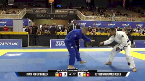 Chase Robert Pansler vs Keith Edward James Dozier 2026 IBJJF Orlando Summer Open