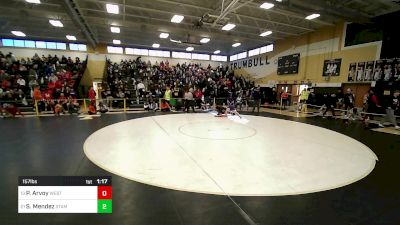 157 lbs Round Of 32 - Paul Arvoy, Westhill vs Saul Mendez, Stamford