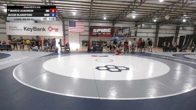74 kg Cons. Rd Of 64 - Marco Albanese, Bearcat Wrestling Club vs Jacob Blandford, Western Colorado Wrestling Club