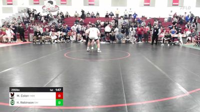 285 lbs Final - Malikai Colon, Timberlane vs Hayden Robinson, Raymond