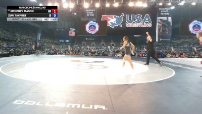 130 lbs Champ. Rd Of 128 - McKenzy Mason, Missouri vs Zuri Tavarez, Idaho