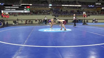 141 lbs Semifinal - Johnny Lopez, San Fran. St. vs Colton Stoneking, Fairmont St.