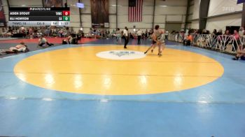 138 lbs Rr Rnd 1 - Aden Stout, TNWC Purple vs Eli Horton, Combat Athletics