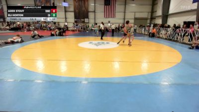 138 lbs Rr Rnd 1 - Aden Stout, TNWC Purple vs Eli Horton, Combat Athletics