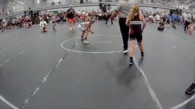 84 lbs Round 1 (8 Team) - Tyler Gieger, The Outsiders vs Matteo Danise, Mat Assassins Grey