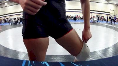 131 lbs Cons. Round 3 - Ava Capogna, East Stroudsburg University vs Kaiden Boshers, John Carroll University