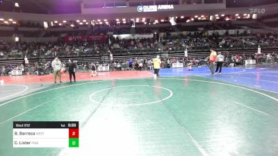 100 lbs Round Of 32 - Blake Barreca, West Essex vs Caleb Lister, Pinelands Wrestling Club