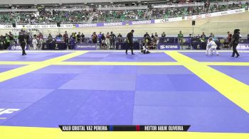 Heitor Aulik Oliveira vs Kalu Cristal Vaz Pereira 2026 IBJJF Sul-Americano Criancas