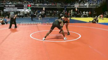 5A 157 lbs Cons. Round 3 - Giancarlo Diaz, Weslaco East vs Ray Ndanzia, Melissa