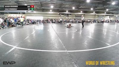 108 lbs Round Of 32 - Jaxon Kraemer, Best Trained vs Cale Wimberly, Beebe Trained Wrestling