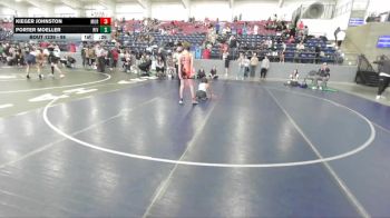 98 lbs Cons. Round 3 - Kieger Johnston, Murray vs Porter Moeller, Riverton