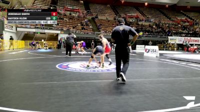 Cadet Boys Lower - 106 lbs Champ. Round 3 - Benson Tanner, USA Gold vs Camilo Yepez, Redwood High School Wrestling
