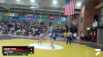 174 lbs Semifinal - Jack Bond, Lander vs Hunter Haven, Limestone