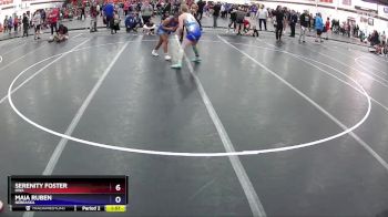 136 lbs Round 1 - Maia Ruben, Nebraska vs Serenity Foster, HWA