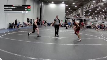 120 lbs Round 1 (4 Team) - Rory Sweeney, Outsiders WC vs Nazim Washington, Colonial Pride