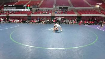 157 lbs Round 5 - Placement (4 Team) - Will Koomler, Austin Lake Travis vs Alken Maxutov, Round Rock