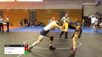 152 lbs Consolation - Noah Pryzbek, Simsbury vs Chris Olah, Collingswood