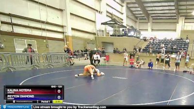 125 lbs Cons. Semi - Kalina Hotema, Hawaii vs Peyton Diamond, Hawaii