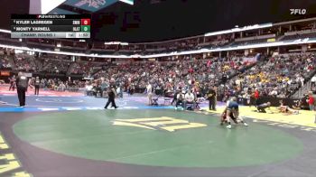 138-2A Champ. Round 1 - Monty Yarnell, Olathe vs Kyler Lagregen, Swink