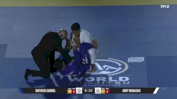 Andy Murasaki vs Matheus Gabriel 2025 World Jiu-Jitsu IBJJF Championship