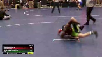 125 lbs Champ. Round 2 - Esau Bazilme, Southeastern vs 2 Brandon Orum, Life