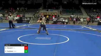 135 lbs Consolation - Oliver Howard, Tennessee Valley vs Cash Faulkner, Henryetta Knights WC