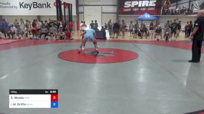 61 kg Consi Of 32 #2 - Ethan Woods, Spire Wrestling Club vs Myles Griffin, Spartan Combat RTC