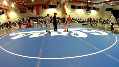 88 lbs Round 2 - Benton Williams, New River WC vs Quintin Hunt, Fca