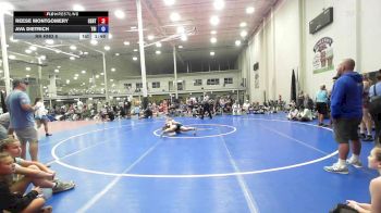 128 lbs Rr Rnd 8 - Reese Montgomery, Central Pennies vs Ava Dietrich, Triumph Trained - Girls