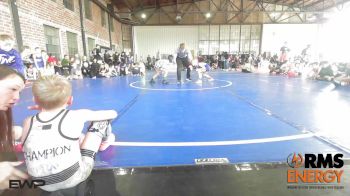 58 lbs Rr Rnd 2 - Ronnie Leyba, Team Tulsa NDT vs Maxwell Roy, Standfast