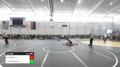 130 lbs Rr Rnd 2 - Adriana Dorazio, Dub Wrestling vs Zoe Drummond, Threshold