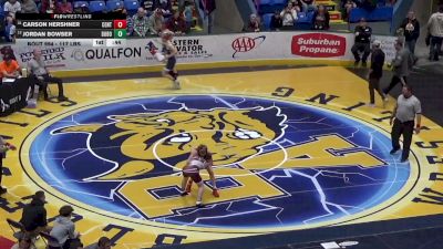 117 lbs Consi Of 16 #2 - Carson Hershner, Central York vs Jordan Bowser, Dubois