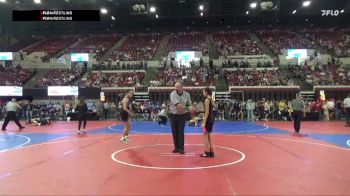 95 lbs Quarterfinal - Jazzy Red Tomahawk, Heights Wrestling Club vs Piper Medina, Rugrats