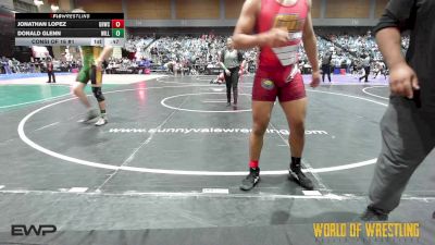 170 lbs Consi Of 16 #1 - Jonathan Lopez, Golden Hawks Wrestling Club vs Donald Glenn, Willits Grappling Pack