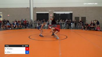 57 kg Round Of 64 - Abby Rhodes, Team Illinois vs Aevri Ciha, Team Wisconsin