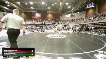 Champ. Round 1 - Karson Curtis, North Sanpete vs Kaden Nowell, Canyon View