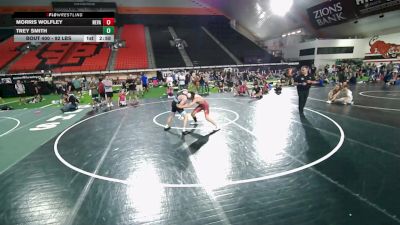 126 lbs Cons. Semis - Morris Wolfley, Nevada vs Trey Smith