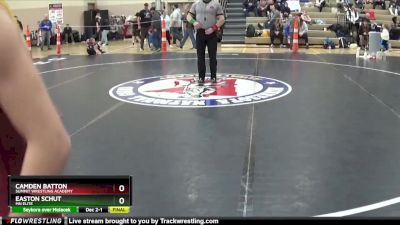 70 lbs Semifinal - Easton Schut, MN Elite vs Camden Batton, Summit Wrestling Academy