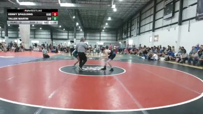 126 lbs Allday - Tallen Martin, SOUTH AUGUSTA WRESTLING vs Kenny Spaulding, RED LION WRESTLING CLUB