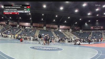 165 lbs Champ. Round 2 - Ethan Gomez, Cumberland (Tenn.) vs Justin Krebs, Southeastern