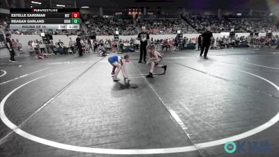 51 lbs Round Of 16 - Estelle Eardman, HBT Grapplers vs Reagan Garland, Berryhill Wrestling Club