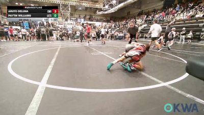 58 lbs Rr Rnd 1 - Aruto DELUNA, CacheWrestlingClub vs Paytin Williams, Little Axe Takedown Club