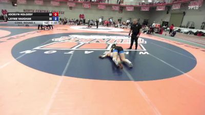 180 B Cons. Round 4 - Jocelyn Kolozsy, King University vs Laynie Vaughan, Unattached