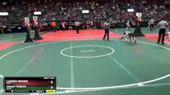 108 lbs Cons. Round 4 - Landen Messer, MOE1 vs Grady Phelps, BTWA
