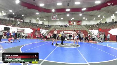 285 lbs 7th Place Match - Lincoln Getts, Edgewood Wrestling Club vs Haydon Standlee, Alexandria Wrestling Academy