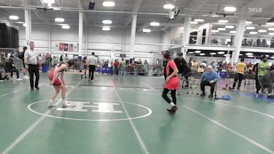 92 lbs Semifinal - Maya Sylvester, Doughgirls WC vs Lilly Lytle, Rochester